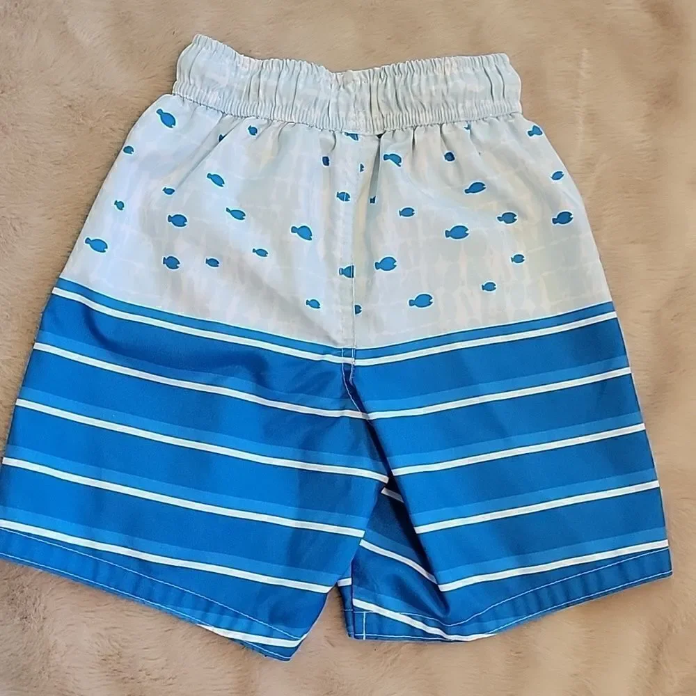 PING FONG BABY SHARK SWIM TRUNKS, SIZE 4T